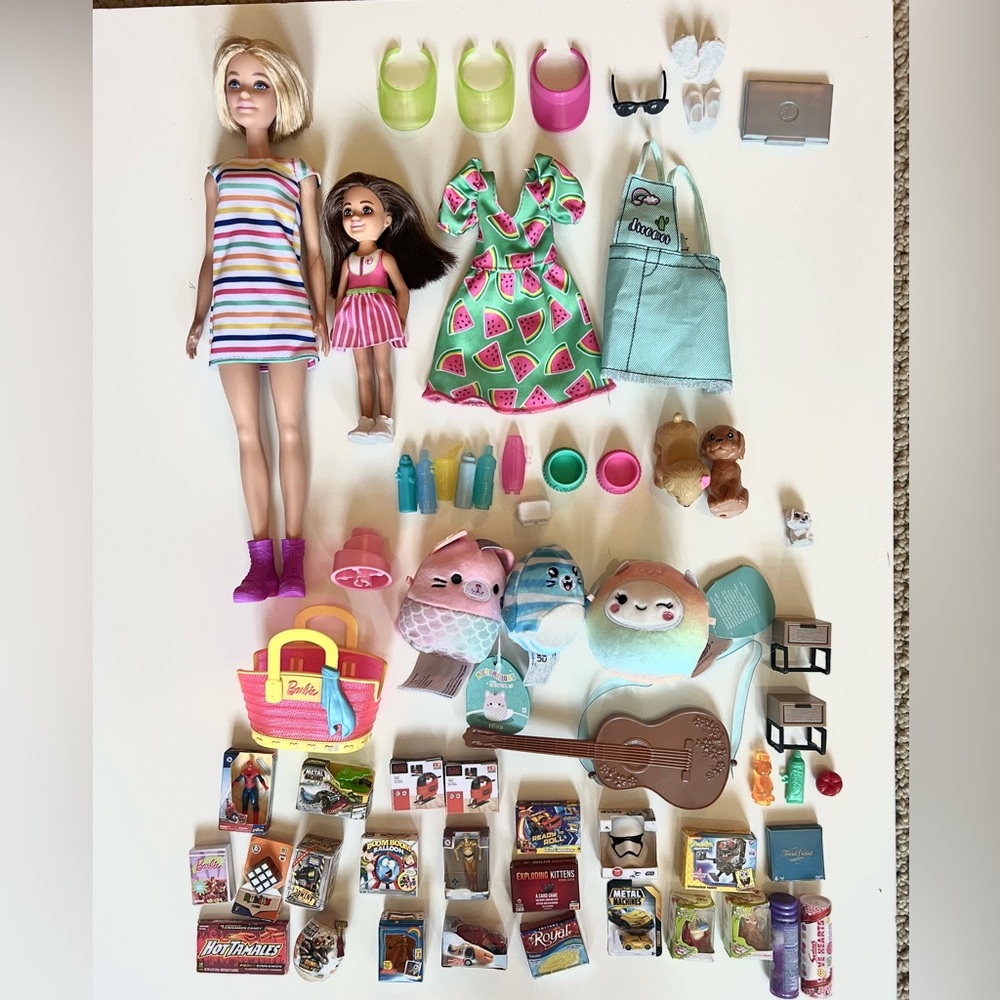 Barbie, Barbie accessories & Mini Brands lot